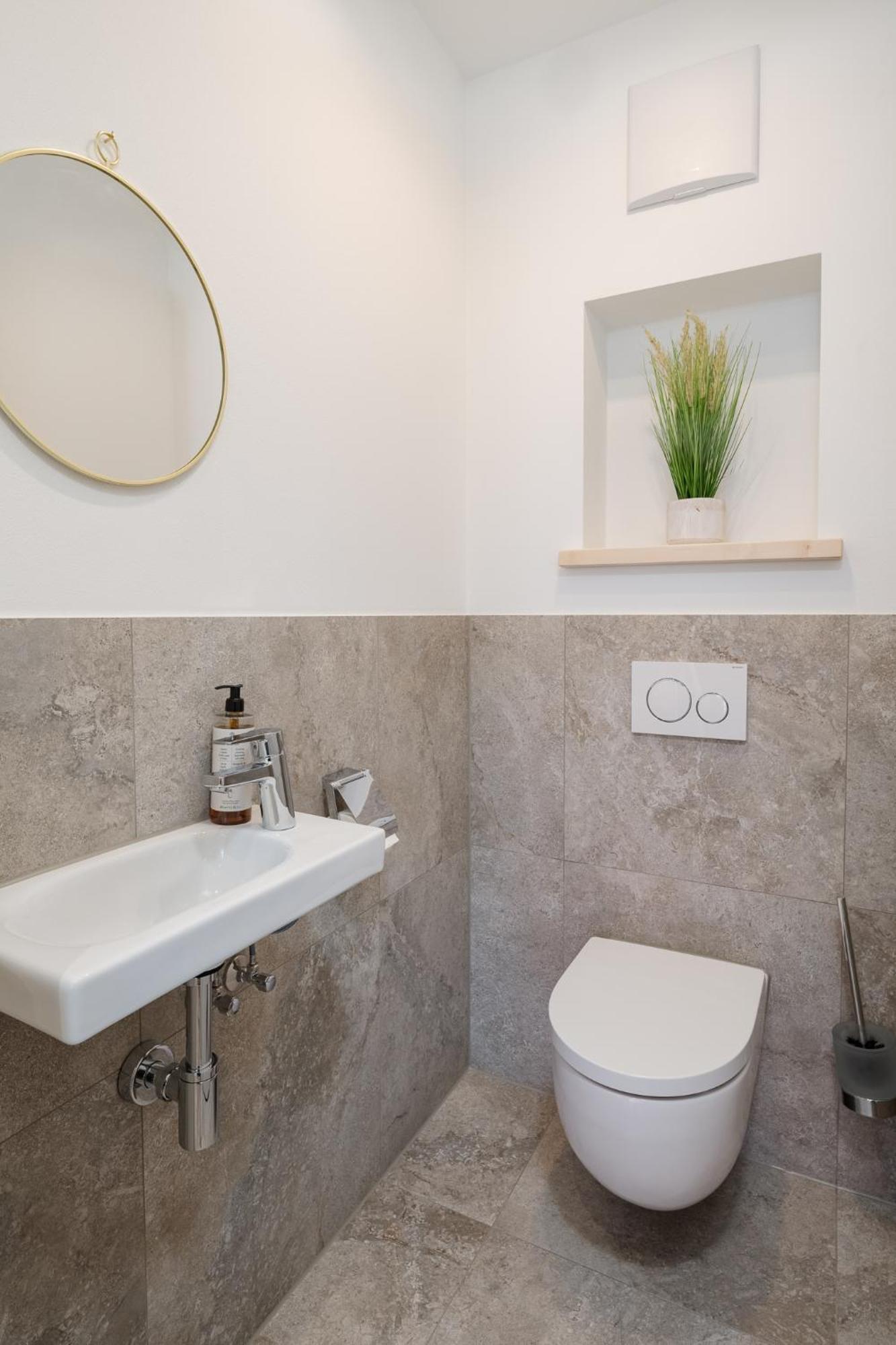 Fenjoy: Ferienapartment In Neubau / Balkon / Bbq بيرناو ام شيمسي المظهر الخارجي الصورة