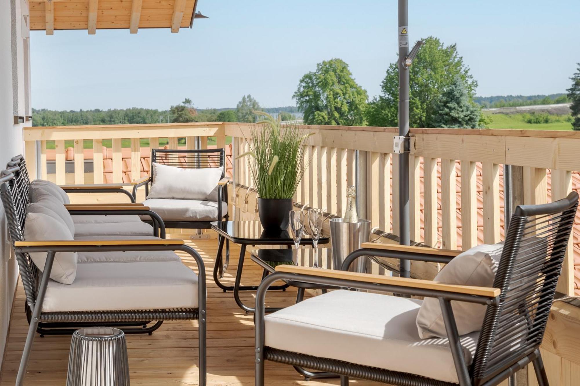Fenjoy: Ferienapartment In Neubau / Balkon / Bbq بيرناو ام شيمسي المظهر الخارجي الصورة